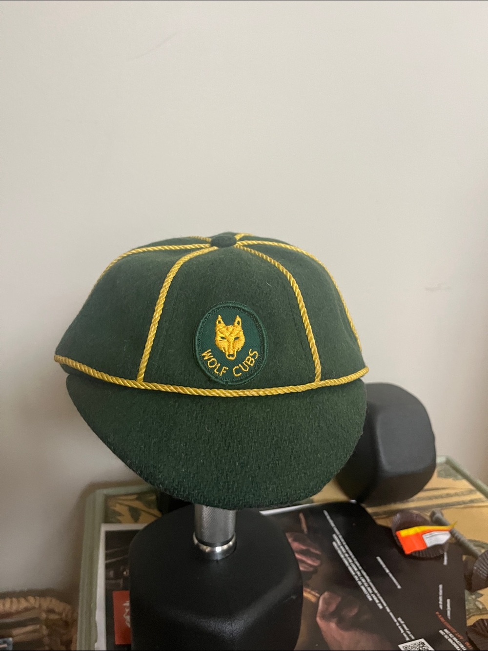Vintage Wolf cubs felt hat
